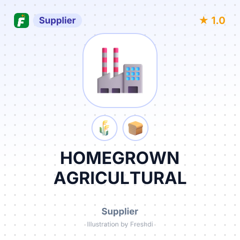 HOMEGROWN AGRICULTURAL – summary card, no photo uploaded yet
