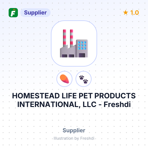 HOMESTEAD LIFE PET PRODUCTS INTERNATIONAL, LLC – summary card, no photo uploaded yet