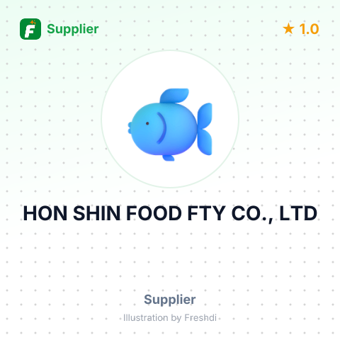 HON SHIN FOOD FTY CO., LTD – summary card, no photo uploaded yet