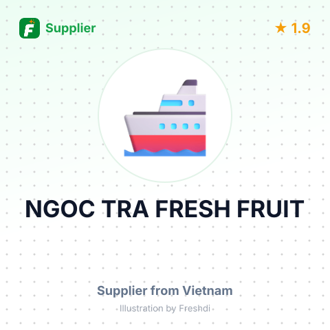 NGOC TRA FRESH FRUIT – summary card, no photo uploaded yet