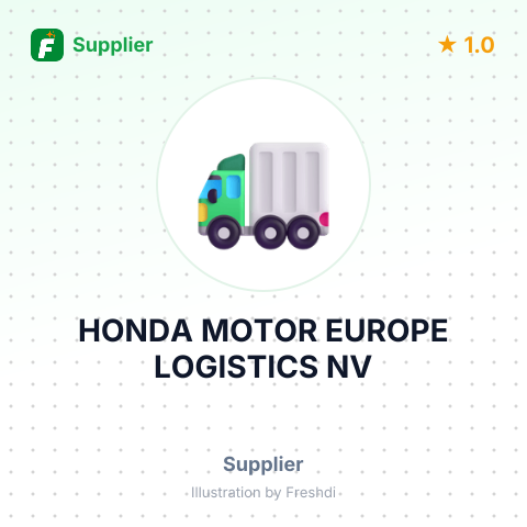 HONDA MOTOR EUROPE LOGISTICS NV – summary card, no photo uploaded yet