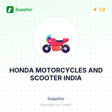 HONDA MOTORCYCLES AND SCOOTER INDIA – summary card, no photo uploaded yet