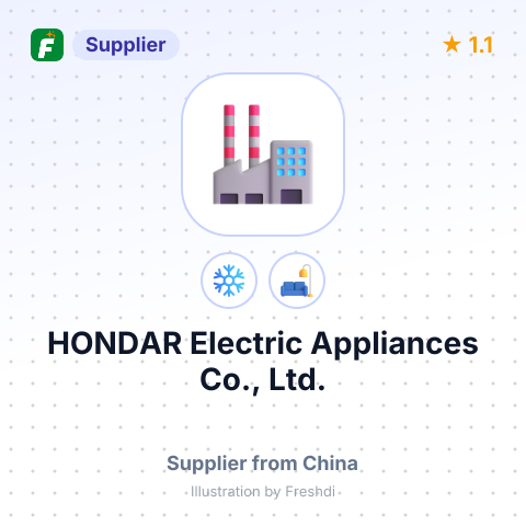 HONDAR Electric Appliances Co., Ltd. – summary card, no photo uploaded yet
