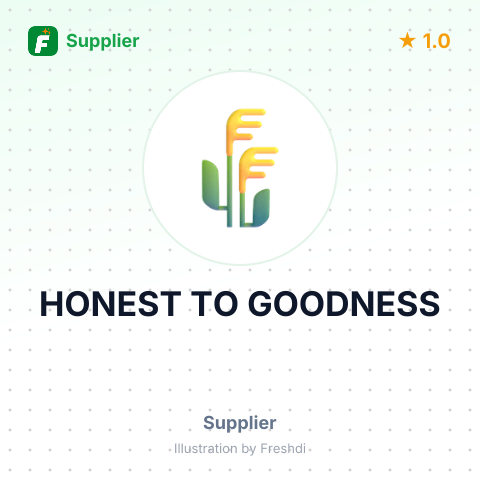 HONEST TO GOODNESS – summary card, no photo uploaded yet