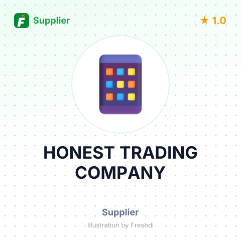 HONEST TRADING COMPANY – summary card, no photo uploaded yet