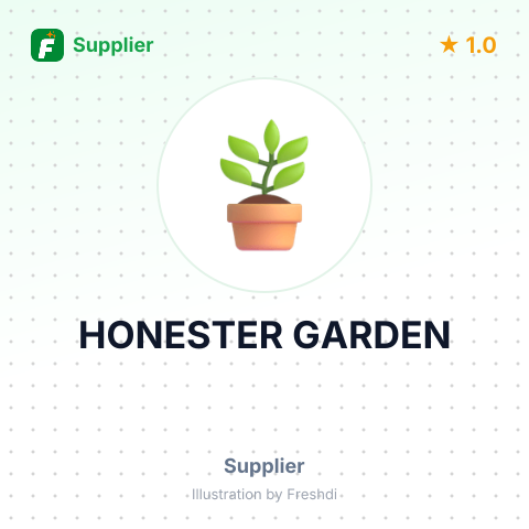 HONESTER GARDEN – summary card, no photo uploaded yet
