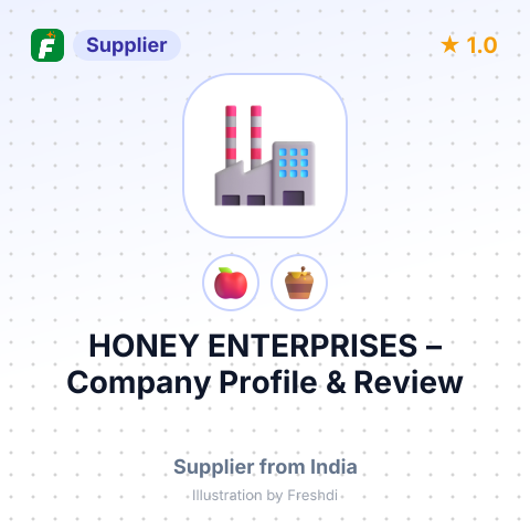 HONEY ENTERPRISES – summary card, no photo uploaded yet