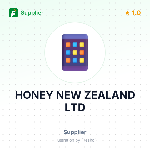 HONEY NEW ZEALAND LTD – summary card, no photo uploaded yet