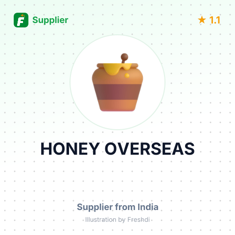 HONEY OVERSEAS – summary card, no photo uploaded yet
