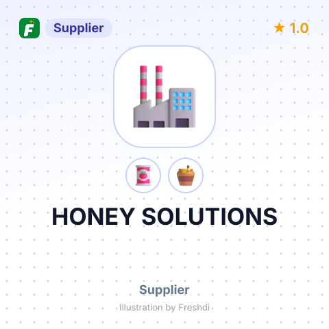 HONEY SOLUTIONS – summary card, no photo uploaded yet