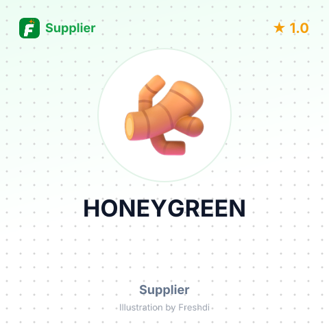 HONEYGREEN – summary card, no photo uploaded yet