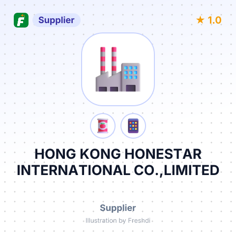 HONG KONG HONESTAR INTERNATIONAL CO.,LIMITED – summary card, no photo uploaded yet