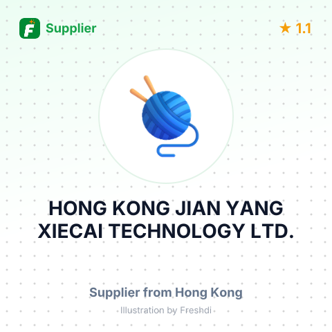 HONG KONG JIAN YANG XIECAI TECHNOLOGY LTD. – summary card, no photo uploaded yet