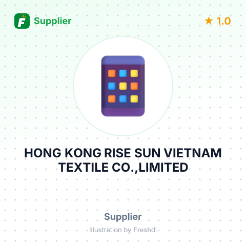 HONG KONG RISE SUN VIETNAM TEXTILE CO.,LIMITED – summary card, no photo uploaded yet
