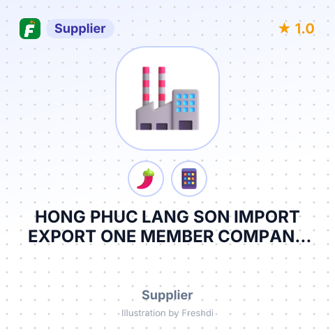 HONG PHUC LANG SON IMPORT EXPORT ONE MEMBER COMPANY LIMITED – summary card, no photo uploaded yet