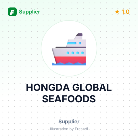 HONGDA GLOBAL SEAFOODS – summary card, no photo uploaded yet