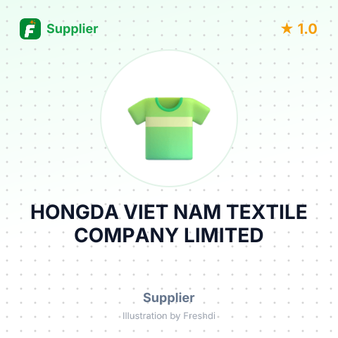 HONGDA VIET NAM TEXTILE COMPANY LIMITED – summary card, no photo uploaded yet