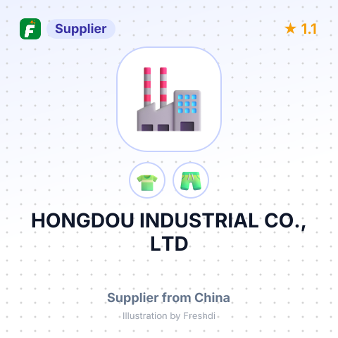 HONGDOU INDUSTRIAL CO., LTD – summary card, no photo uploaded yet