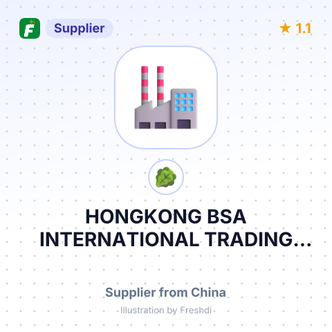 HONGKONG BSA INTERNATIONAL TRADING CO., LTD. – summary card, no photo uploaded yet