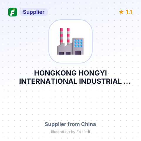HONGKONG HONGYI INTERNATIONAL INDUSTRIAL LIMITED – summary card, no photo uploaded yet