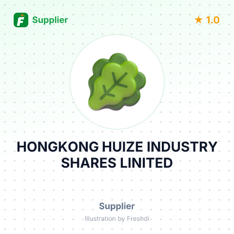 HONGKONG HUIZE INDUSTRY SHARES LINITED – summary card, no photo uploaded yet
