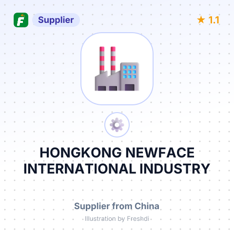 HONGKONG NEWFACE INTERNATIONAL INDUSTRY – summary card, no photo uploaded yet