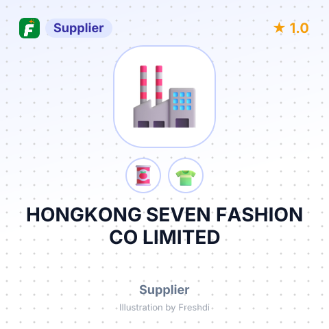 HONGKONG SEVEN FASHION CO LIMITED – summary card, no photo uploaded yet