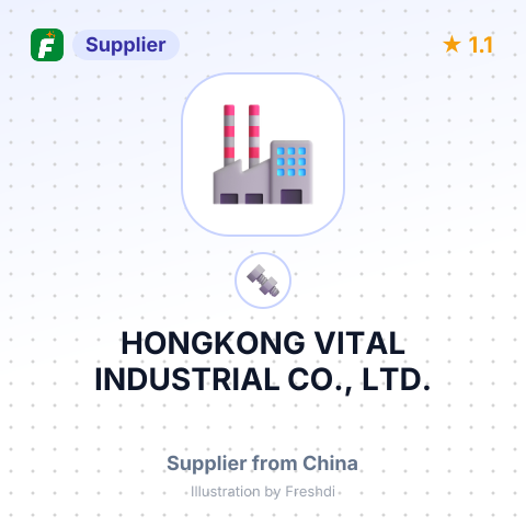 HONGKONG VITAL INDUSTRIAL CO., LTD. – summary card, no photo uploaded yet