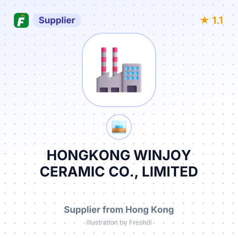 HONGKONG WINJOY CERAMIC CO., LIMITED – summary card, no photo uploaded yet
