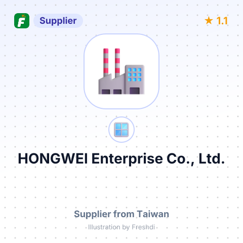 HONGWEI Enterprise Co., Ltd. – summary card, no photo uploaded yet