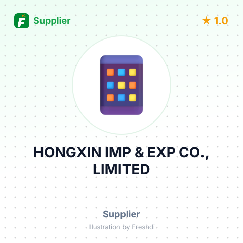 HONGXIN IMP & EXP CO., LIMITED – summary card, no photo uploaded yet