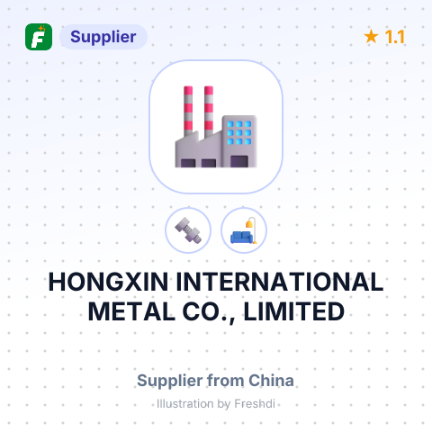 HONGXIN INTERNATIONAL METAL CO., LIMITED – summary card, no photo uploaded yet
