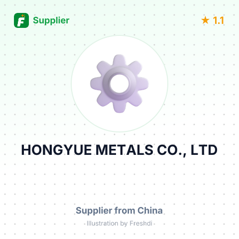 HONGYUE METALS CO., LTD – summary card, no photo uploaded yet