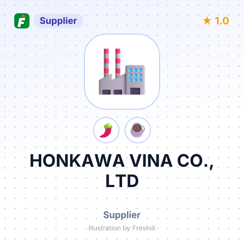 HONKAWA VINA CO., LTD – summary card, no photo uploaded yet