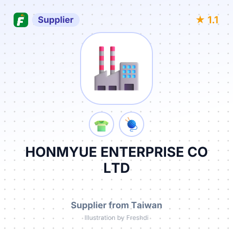 HONMYUE ENTERPRISE CO LTD – summary card, no photo uploaded yet