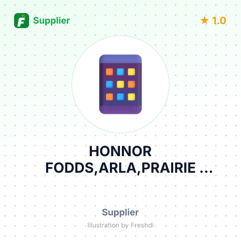 HONNOR FODDS,ARLA,PRAIRIE FARMS,ELLSWORTH – summary card, no photo uploaded yet