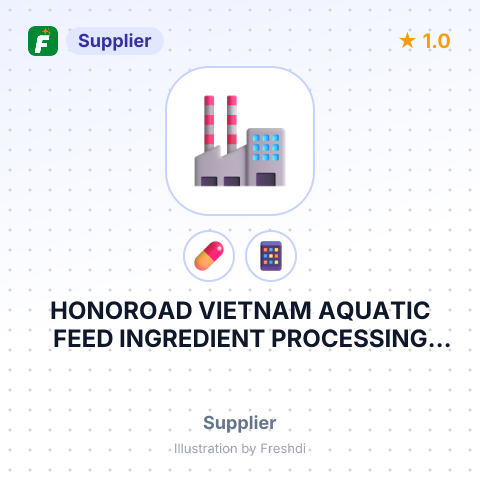 HONOROAD VIETNAM AQUATIC FEED INGREDIENT PROCESSING CO.,LTD – summary card, no photo uploaded yet