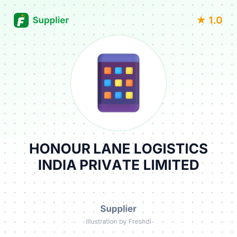 HONOUR LANE LOGISTICS INDIA PRIVATE LIMITED – summary card, no photo uploaded yet