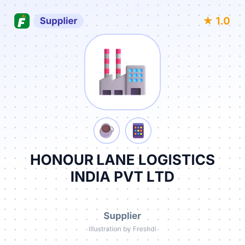 HONOUR LANE LOGISTICS INDIA PVT LTD – summary card, no photo uploaded yet