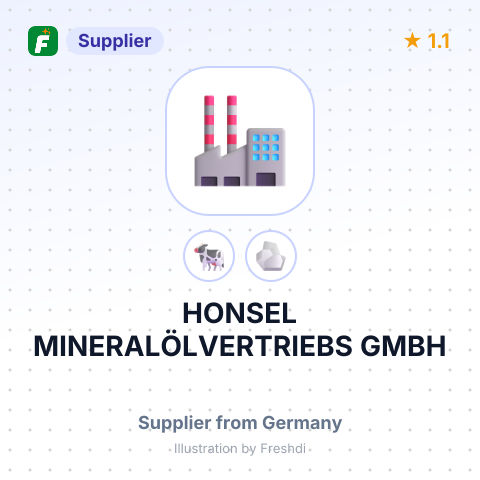 HONSEL MINERALÖLVERTRIEBS GMBH – summary card, no photo uploaded yet
