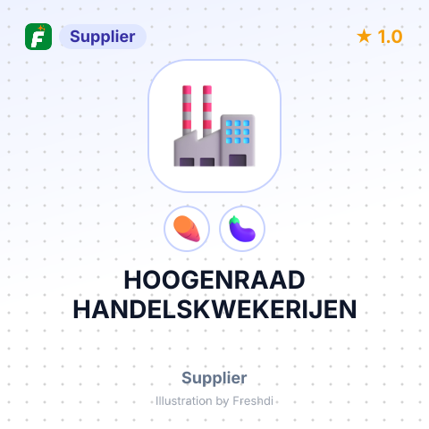 HOOGENRAAD HANDELSKWEKERIJEN – summary card, no photo uploaded yet