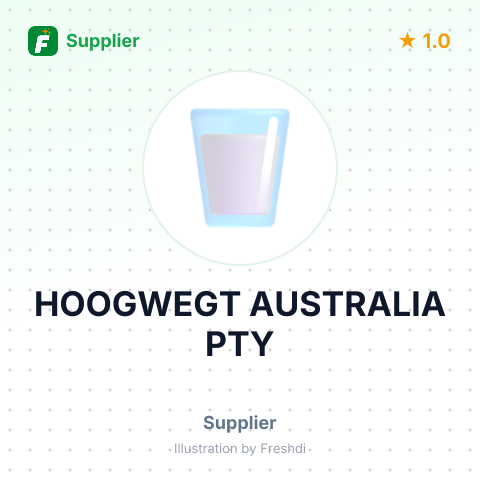 HOOGWEGT AUSTRALIA PTY – summary card, no photo uploaded yet