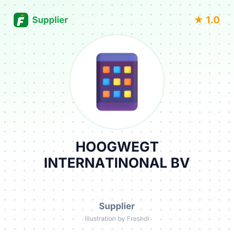 HOOGWEGT INTERNATINONAL BV – summary card, no photo uploaded yet