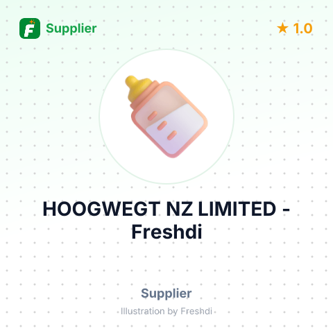 HOOGWEGT NZ LIMITED – summary card, no photo uploaded yet