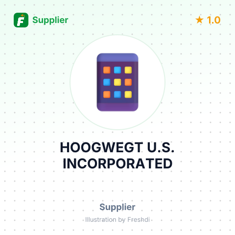 HOOGWEGT U.S. INCORPORATED – summary card, no photo uploaded yet