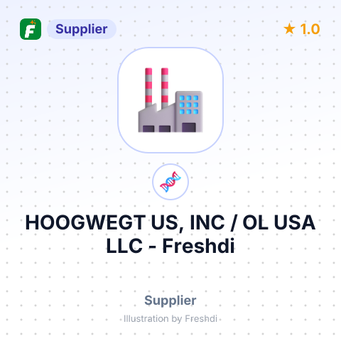 HOOGWEGT US, INC / OL USA LLC – summary card, no photo uploaded yet