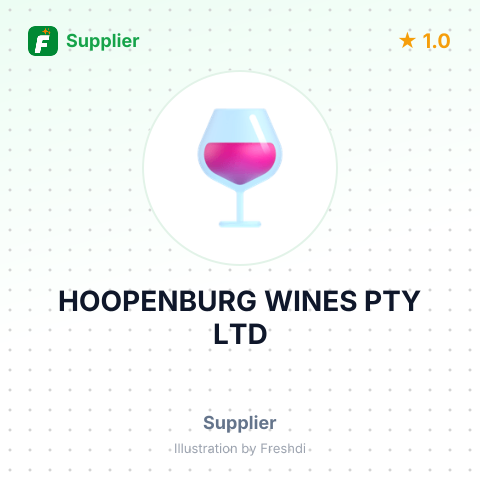 HOOPENBURG WINES PTY LTD – summary card, no photo uploaded yet