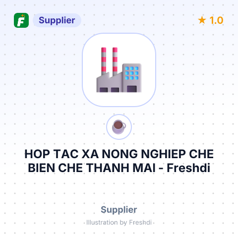 HOP TAC XA NONG NGHIEP CHE BIEN CHE THANH MAI – summary card, no photo uploaded yet