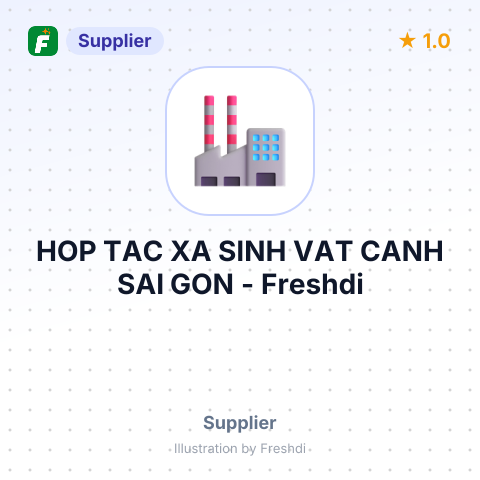 HOP TAC XA SINH VAT CANH SAI GON – summary card, no photo uploaded yet