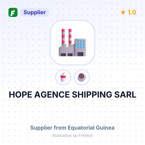 HOPE AGENCE SHIPPING SARL – summary card, no photo uploaded yet